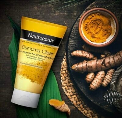 Neutrogena Curcuma Clear Gesichtscreme: Beruhigende Feuchtigkeitspflege für unreine, sensible Haut.
