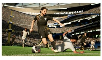 EA SPORTS FC 24 für Nintendo Switch: Authentisches Fußballerlebnis, vielseitige Spielmodi, packender Multiplayer.