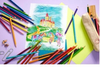 Faber-Castell Castle: 48 farbenfrohe Bleistifte für präzises Zeichnen und kreative Projekte. Hochwertige Qualität.