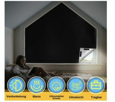 Eulenke Fenster Verdunkelung: Effektiver Sonnenschutz für erholsamen Schlaf und Privatsphäre. 