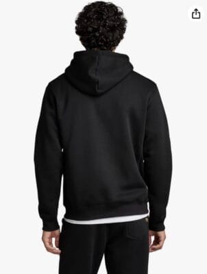 G-STAR RAW Hooded Sweatshirt: Kapuze mit Kordelzug, Kängurutasche, Rippdesign, langlebige Qualität, stilvoll und komfortabel.