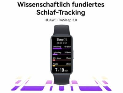 "HUAWEI Band 8 Smartwatch: Eleganz trifft auf Funktion mit Schlaf-Tracking und 2 Wochen Akkulaufzeit."