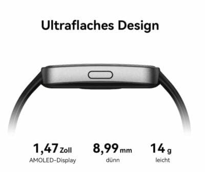 "HUAWEI Band 8 Smartwatch: Eleganz trifft Funktion mit Schlaf-Tracking, Sportmodi und 2 Wochen Akkulaufzeit."