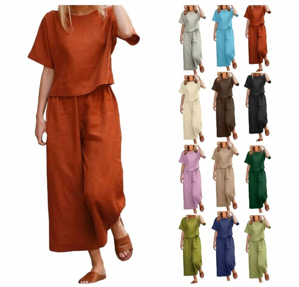 Damen Hosenanzug Set – 50% Rabatt