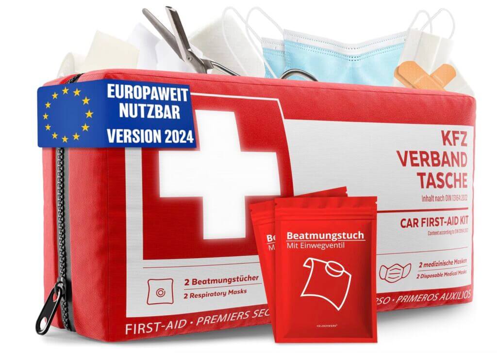 KFZ Verbandstasche 2024 – 35% Rabatt