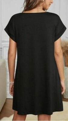 Damenkleid in schwarz