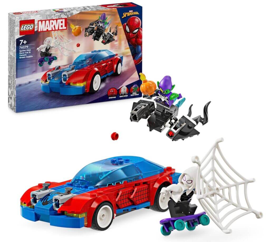 LEGO Marvel Spider-Man Rennauto & Venom Set – 33% Rabatt