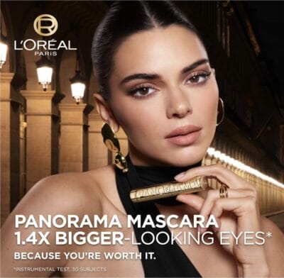 L'Oréal Paris Volume Million Lashes Mascara: Extra Definition, Volumen, Panorama-Bürste für einen beeindruckenden Effekt.
