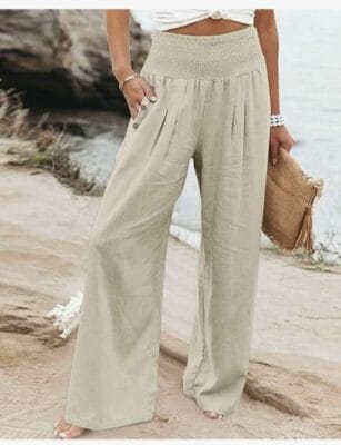 Leinenhose: Komfortable Leinenhose für einen lässigen Look. Hochwertiges Material und vielseitiges Design.