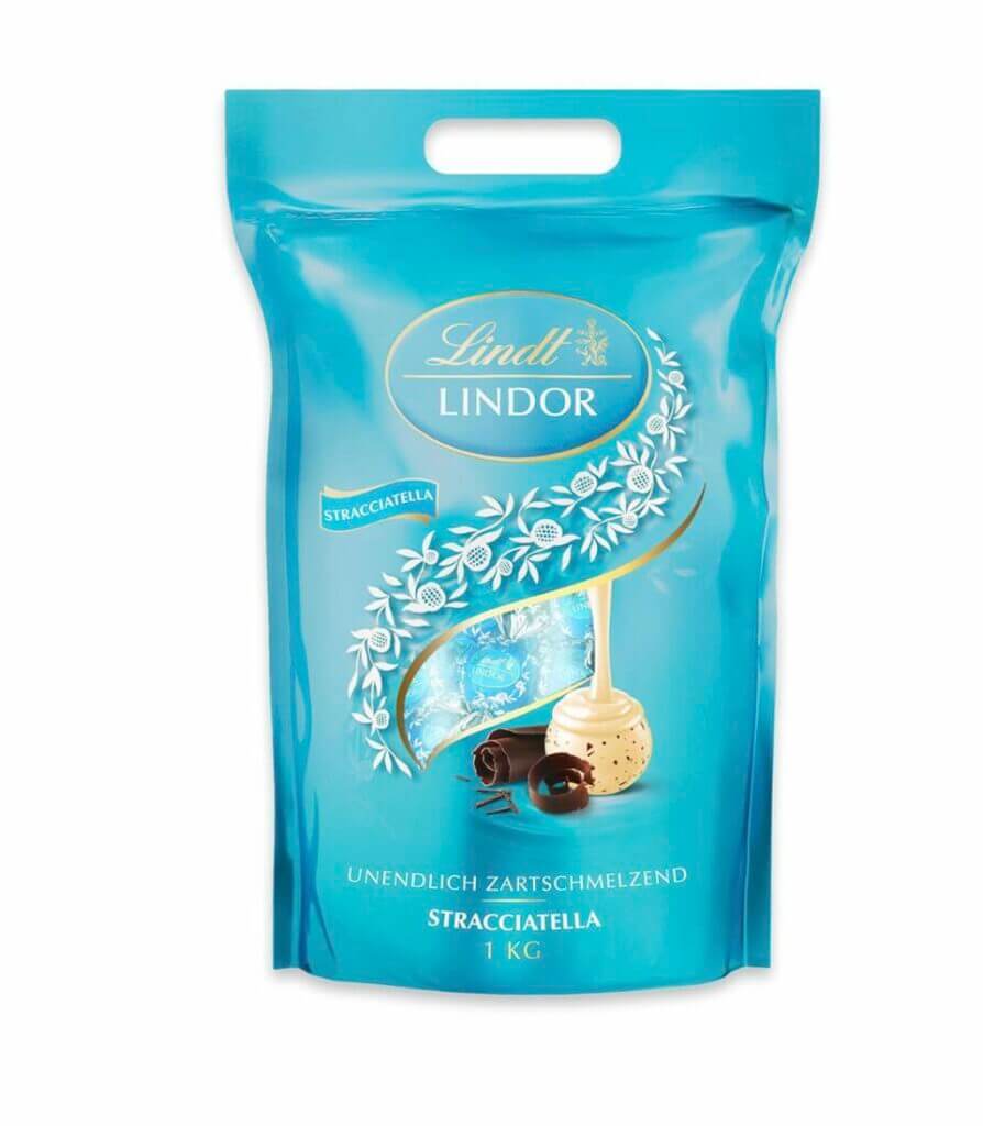 Lindt LINDOR Schokoladenkugeln Stracciatella (1kg) – 27% Rabatt