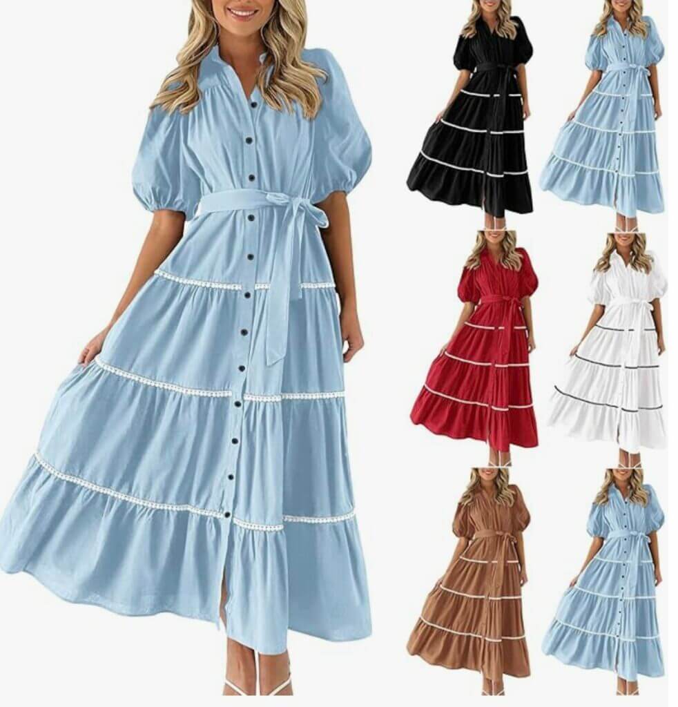 Damen Maxikleid – 50% Rabatt