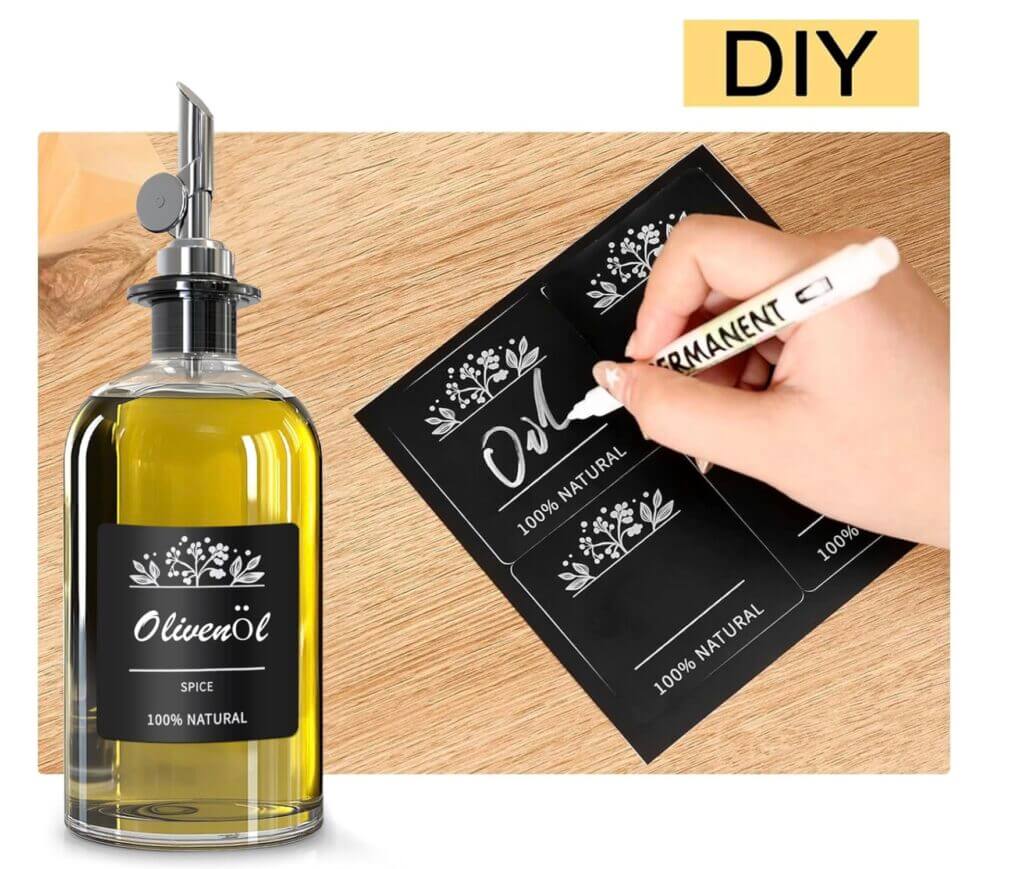 Miorkly 2 Essig und Ölflaschen Set – 50% Rabatt