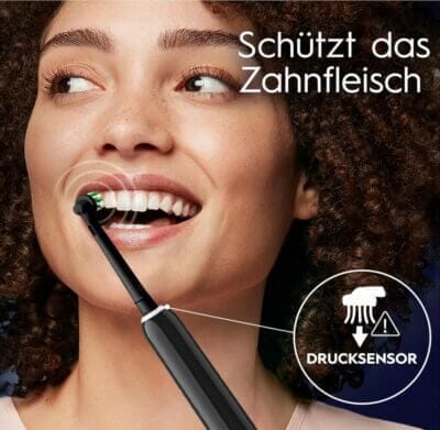 Oral-B Pro Series 1: Elektrische Zahnbürste mit 3 Putzmodi, Drucksensor, Reiseetui. Entfernt 100% mehr Plaque.