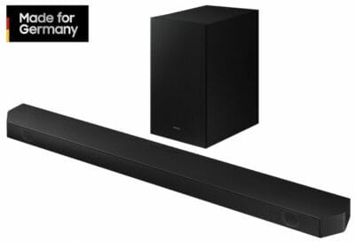 Samsung HW-Q64GC Q-Soundbar: 3.1-Kanal, Dolby Atmos, DTS Virtual:X, Q-Symphony, für beeindruckenden Heimkino-Sound.