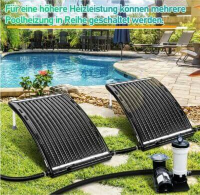 Sonnenkollektor Solar Poolheizung