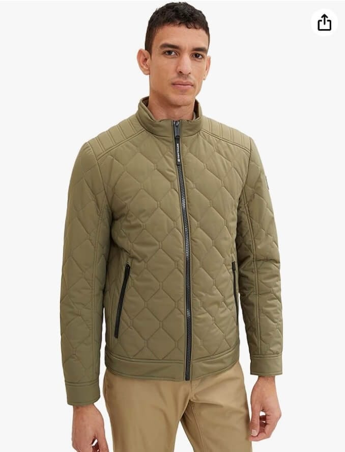 TOM TAILOR Herren Biker Steppjacke – 47% Rabatt