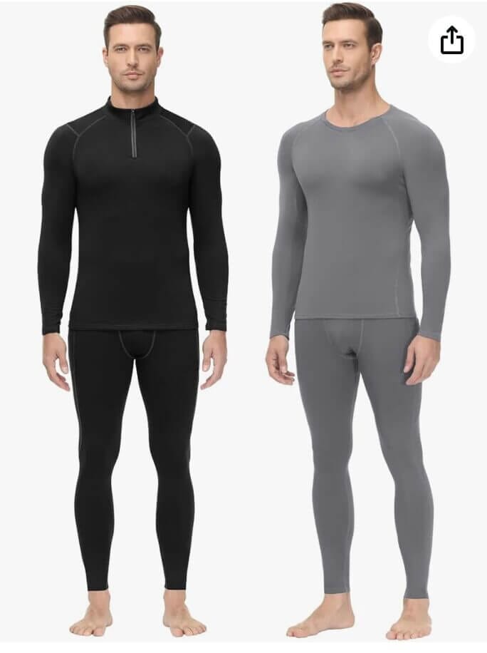 Odoland Thermounterwäsche für Herren – 50% Rabatt