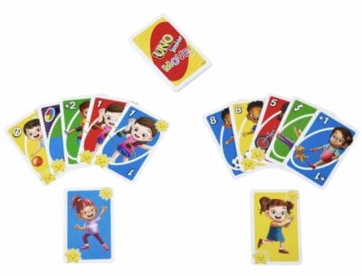 UNO Junior Move!: Aktives Kartenspiel mit Bewegungskarten, ideal für Kinder ab 3 Jahren. Spaß garantiert!