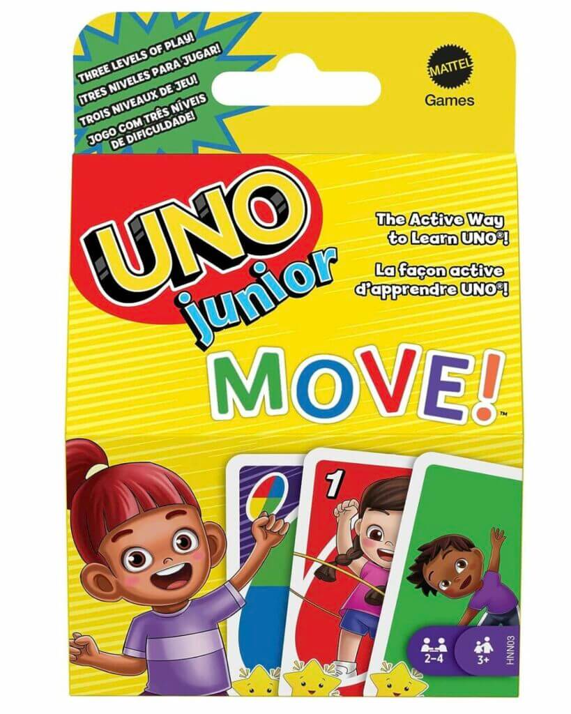 UNO Junior Move! Kartenspiel – 52% Rabatt