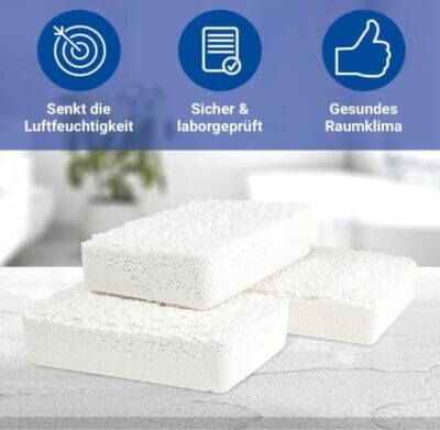 WENKO Nachfüllpack Luftentfeuchter: Schutz vor Schimmel, vielseitig einsetzbar, einfache Funktion, wiederverwendbar, Allrounder gegen Feuchtigkeit.
