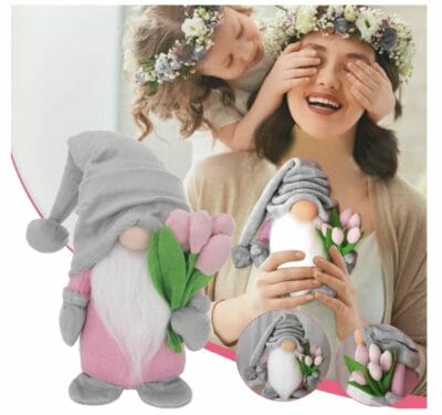 Muttertag Deko Wichtel als liebevolles Geschenk