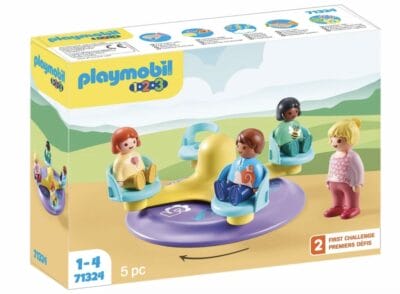 PLAYMOBIL 1.2.3 Zahlenkarussell "PLAYMOBIL 1.2.3 Zahlenkarussell: Spielend Zählen lernen und Feinmotorik fördern, ideal für Kleinkinder ab 12 Monaten."