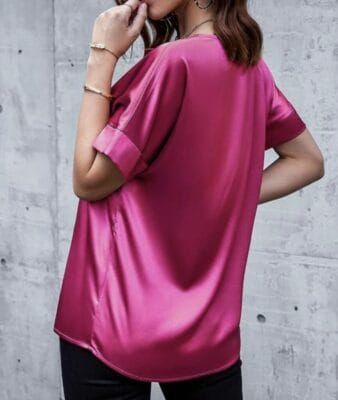 bluse satin