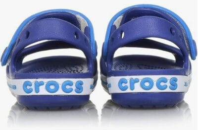 Crocs Kinder Sandalen mit Schriftzug auf der Hacke