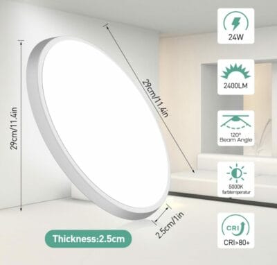 Runde Deckenlampe