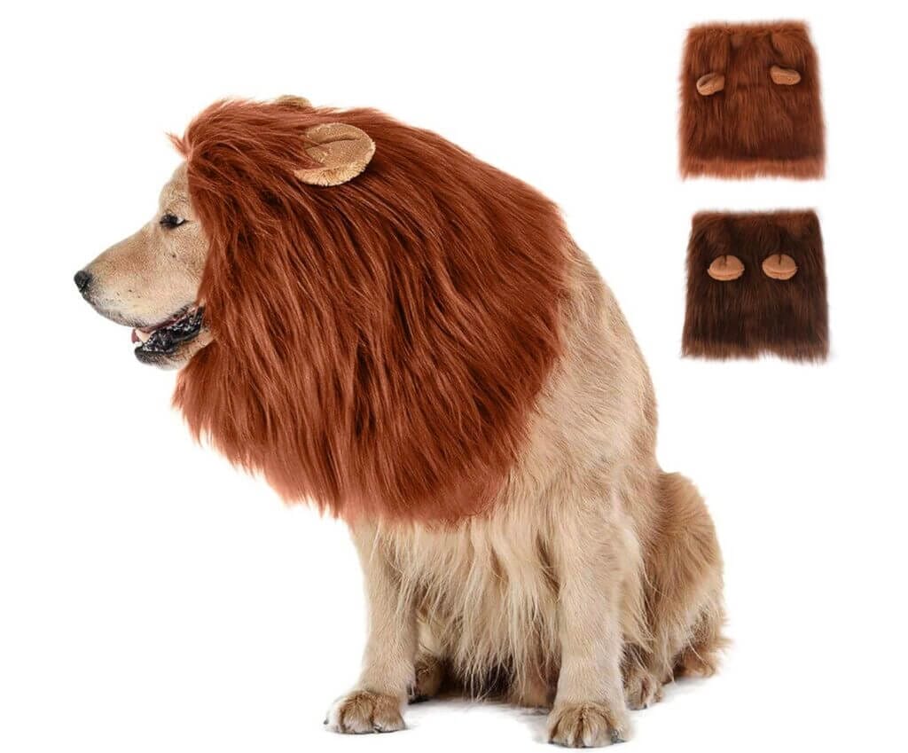 TINDIN Hundekostüm Löwenmähne – 50% Rabatt