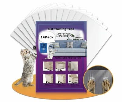 14er Set Katzen Kratzschutz Folien