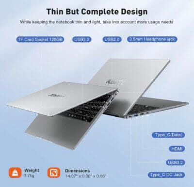 ACEMAGIC Laptop 15,6 Zoll