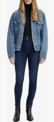 High Rise Skinny Jeans