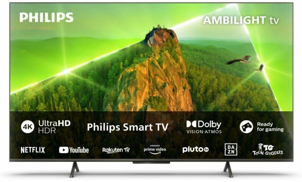 Philips Smart TV 55PUS8108/12 55 Zoll 4K UHD LED – 44% Rabatt