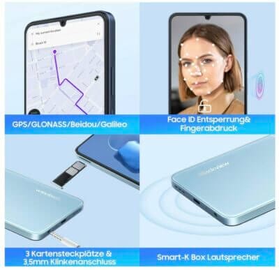 Blackview Color 8 mit vielen nützlichen Funktionen