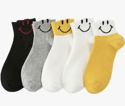 FZSECRIU Sneaker Socken für Damen