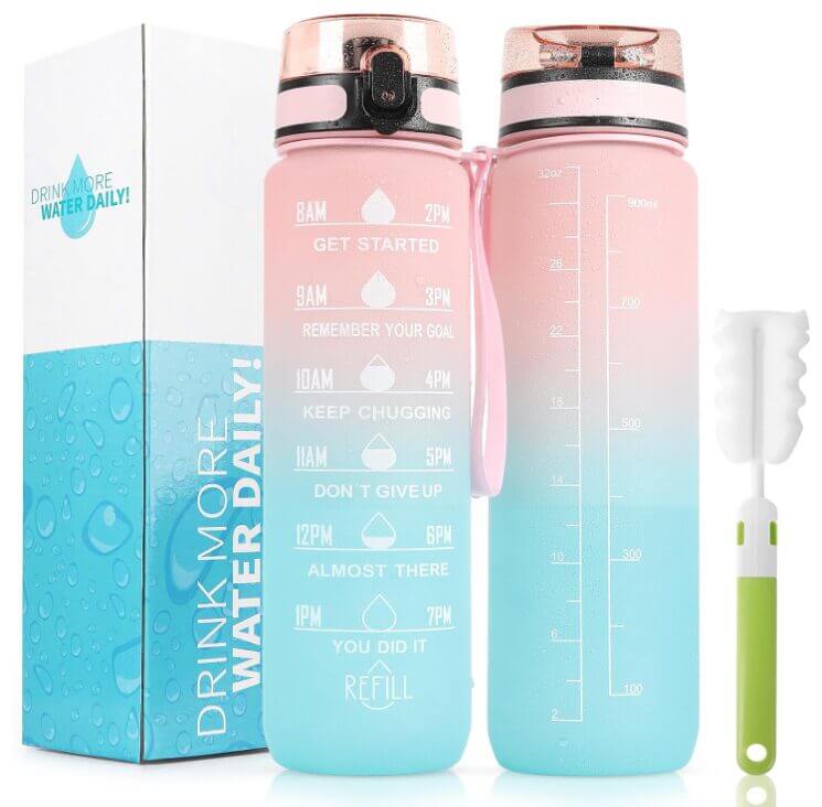 LEHOM Trinkflasche (1 Liter) – 50% Rabatt