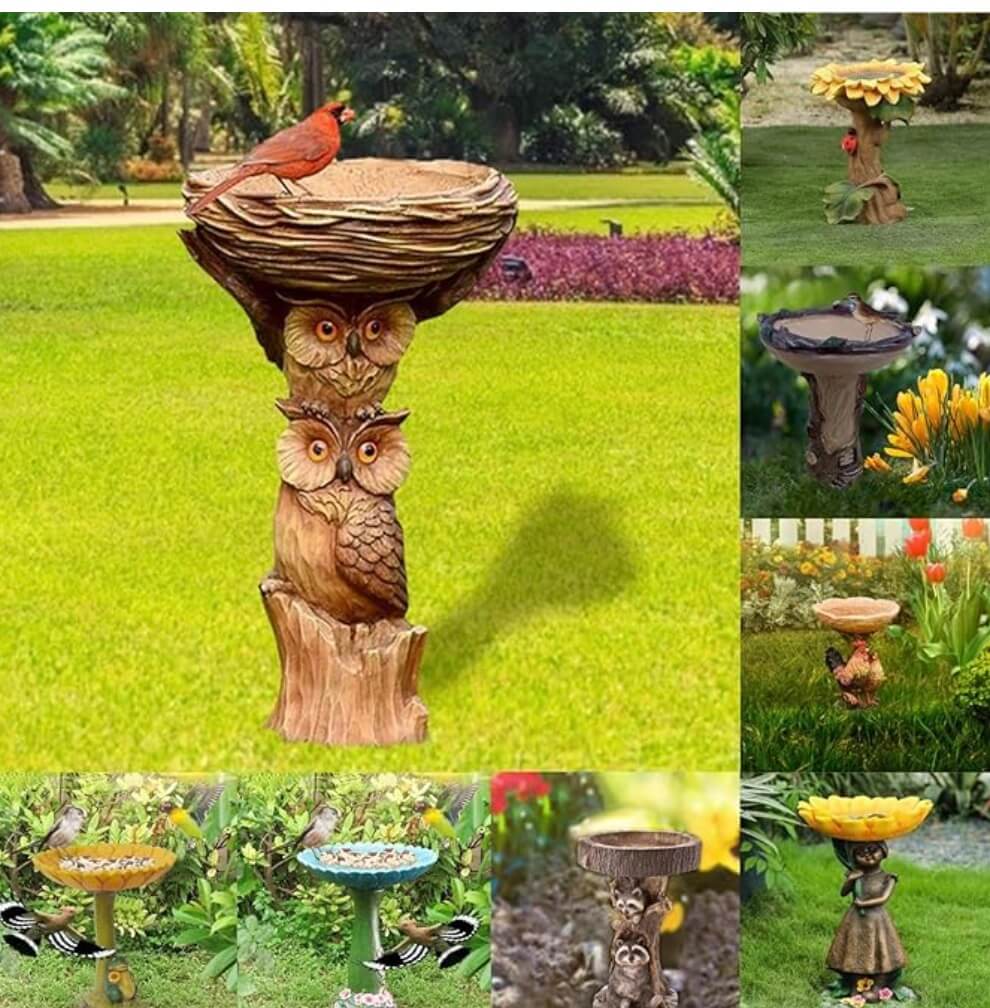 Vogeltränke stehend in verschiedenen Designs – 50% Rabatt