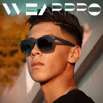 "wearPro polarisierte Sonnenbrille für Herren und Damen: Stilvoller UV400 Schutz, ideal für alle Aktivitäten."