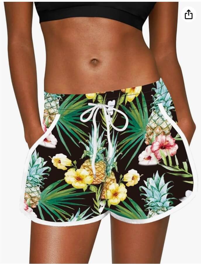 ANGGREK Damen-Badeshorts – 40% Rabatt