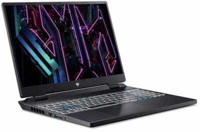 Acer Predator Helios Neo 16: Intel i9, 16GB RAM, 1TB SSD, RTX 4070, 165Hz Display.