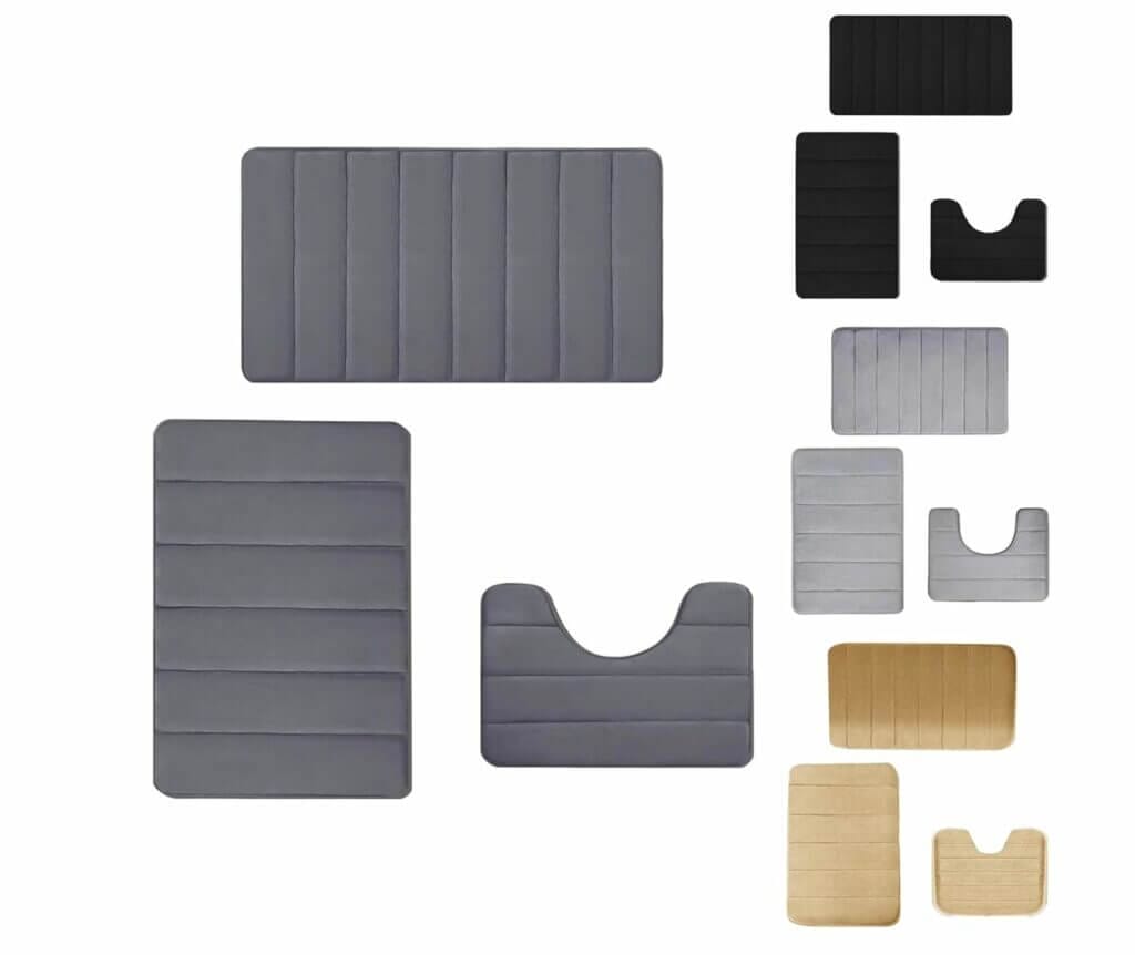 TINDIN Badematten Set – 60% Rabatt