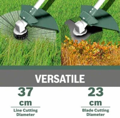 Bosch Freischneider AFS 23-37: Kraftvoll, 1000 W, flexible Schneidoptionen, optimaler Komfort und einfache Handhabung.