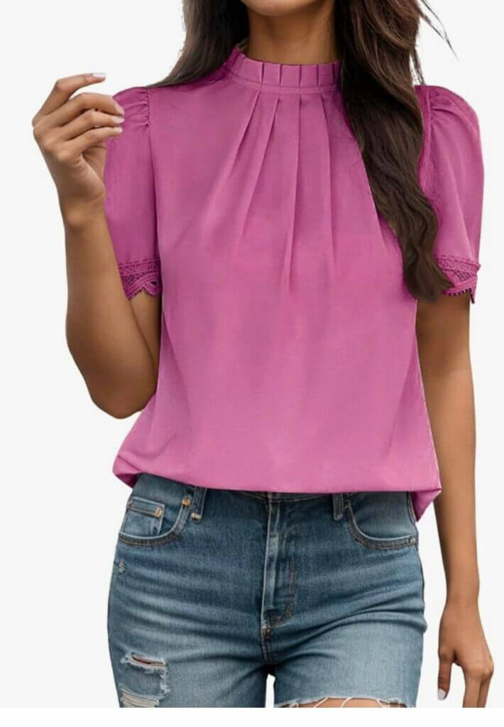 Chiffon Bluse für Damen – 50% Rabatt
