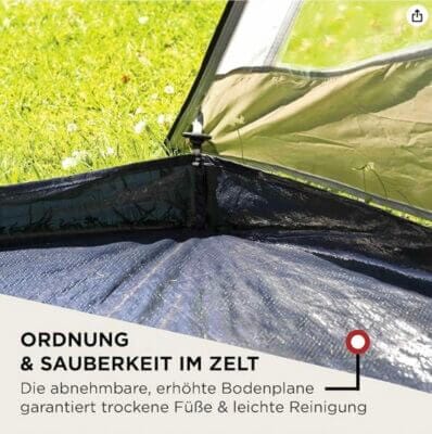 Coleman Coastline 3 Plus Zelt: 3-Personen, wasserdicht, Tunnelzelt, Vorraum, leichte Fiberglas-Stangen, praktisch.