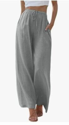 Luftige Leinenhose für den Sommer. Stilvoll, bequem und vielseitig kombinierbar. 