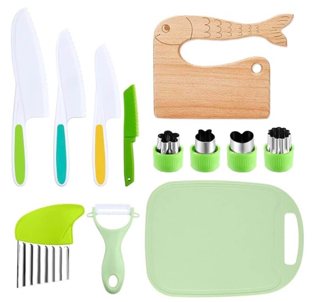 Gcffom Kindermesser Set mit 12 Teilen – 50% Rabatt