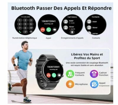Hwagol Smartwatch: Stilvoll, funktional und gesundheitsorientiert.