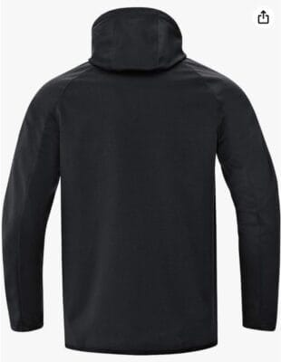 JAKO Herren Softshelljacke Light: Wind- und wasserabweisend, stilvoll, mit praktischen Taschen und anpassbarer Kapuze.