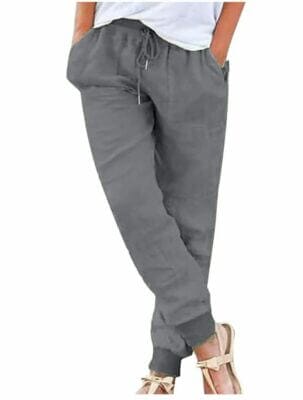 WANGTIANXUE Leinenhose 